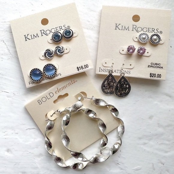 KIM Rogers Earring Bundle NWT - Picture 2 of 2